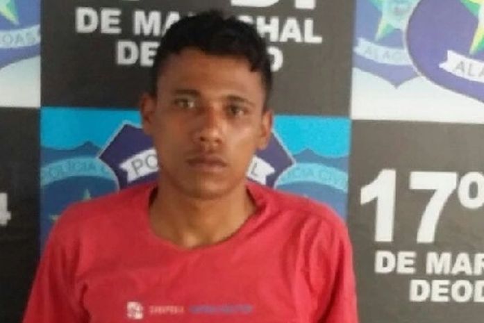 Jovem é preso após ameaçar ex-sogra e a própria filha, em Marechal Deodoro