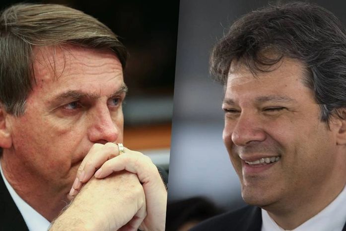 Bolsonaro e Haddad
