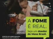 Sesc Alagoas lança campanha A Fome é Real – seja um doador do Mesa Brasil