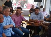  Alfredo Gaspar se encontra com apoiadores em Arapiraca