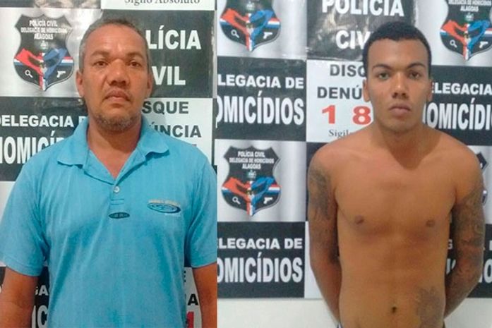 Jerri Adriano Silva, 47 anos, e o filho Joseffe Adriano Tenório Silva, o “Jô”, 22