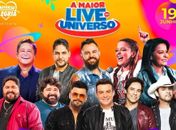 Agenda Cultural: "Maior Live do Universo" e outros artistas agitam o final de semana