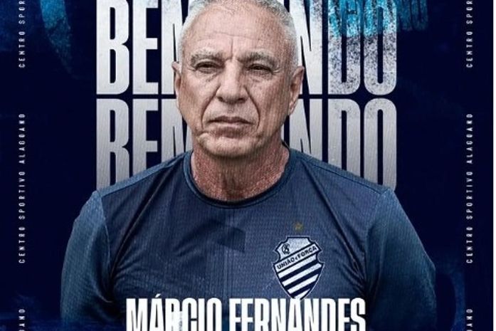 CSA anuncia Márcio Fernandes como novo técnico após saída de Higo Magalhães