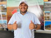 Fernando que é filho do ex-prefeito Cícero Cavalcante  comemora resultado