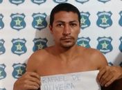 Rafael de Oliveira tem 25 anos e é acusado de ter cometido um homicídio em Santa Catarina