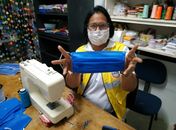 Programa Ronda no Bairro inicia produção artesanal de máscaras de proteção