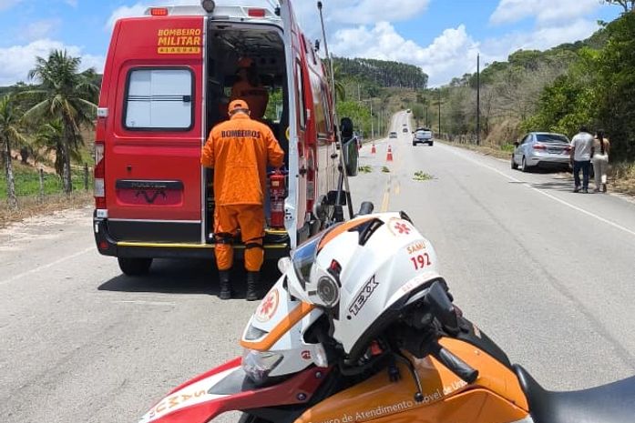 Casal morre em acidente de trânsito na parte alta de Maceió