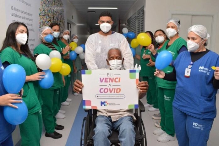 José Joaquim da Silva, que perdeu dois filhos para a doença, teve evolução positiva e recebeu auxílio de oxigênio por apenas um dia