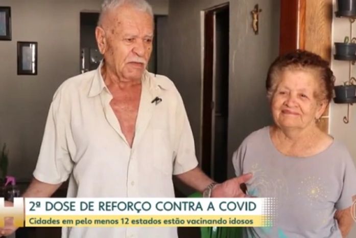 São José da Laje é destaque no Jornal Hoje por estratégia para vacinar idosos com 2ª dose de reforço contra a Covid