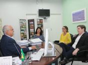 Teófilo recebe secretário de Estado do Trabalho e debate fortalecimento do Sine