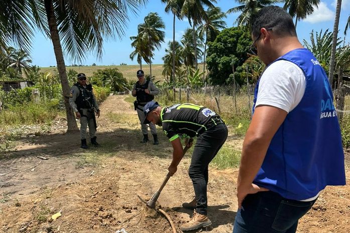 DAESC intensifica ações de combate a desvios irregulares de água em Coruripe