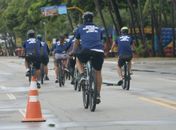 Atividades esportivas na orla marítima encerram Semana da Guarda Municipal
