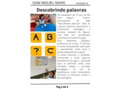 Projeto educativo aproxima escola da comunidade com a publicação de um periódico quinzenal