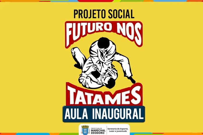 Futuro nos Tatames: Aula inaugural acontece dia 18 de setembro