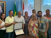 Prefeito de Anadia recebe moção de congratulação da Assembleia Legislativa de São Paulo