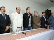 Marx Beltrão prestigia posse do novo superintendente da Pesca e Aquicultura em Alagoas