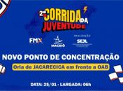 2ª Corrida da Juventude tem novo local de largada na Orla de Jacarecica