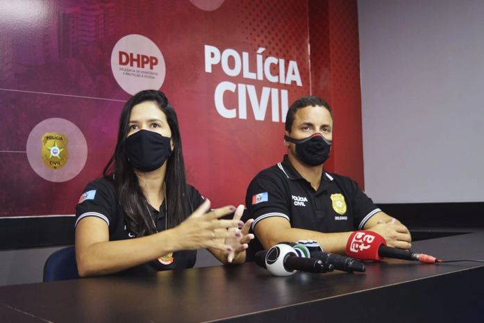 Teila Nogueira e Gustavo Xavier