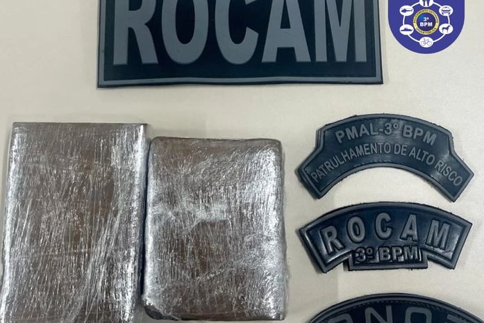 De terno e gravata, homem é preso com mais de 500g de maconha em Arapiraca