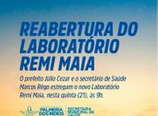 Prefeito Júlio Cezar entregará novo Laboratório Remi Maia na quinta (21)