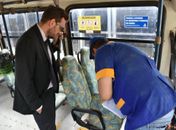 72 ônibus e vans foram vistoriados em São Sebastião