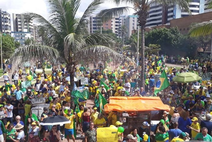Manifestação Pró-Bolsonaro em Maceió