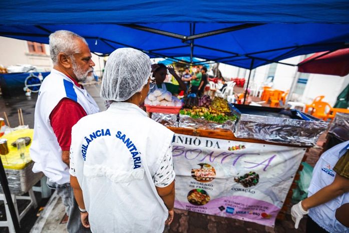 Vigilância Sanitária fiscaliza comércio ambulante durante o Carnaval