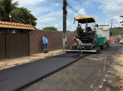 Pavimentação asfáltica chega a mais vias de Ipioca
