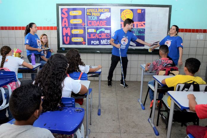 No saldo de janeiro a outubro deste ano, foram 45 ações desenvolvidas em 29 instituições de ensino, com participação de 4.310 crianças.