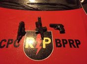 Material apreendido com o grupo