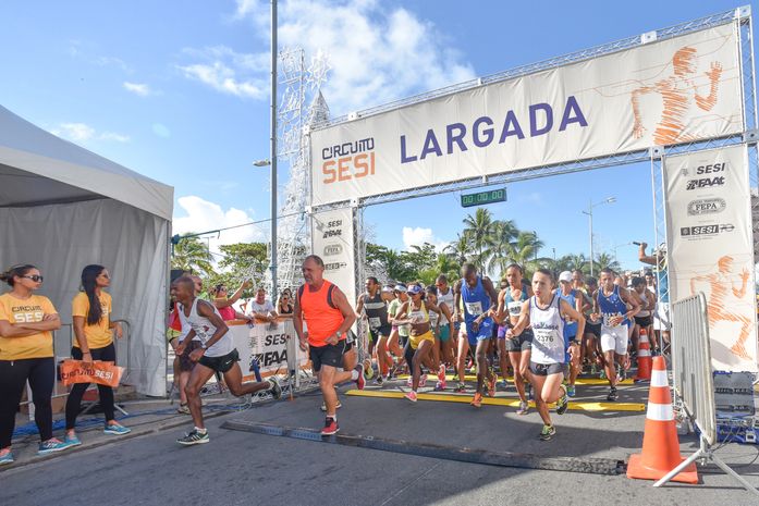 Inscrições para o circuito de corrida Sesi em Maceió vão até quinta