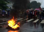 Greve Geral: manifestantes bloqueiam principais vias da capital alagoana