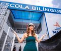 Primeira-dama de Maceió e secretário de Educação visitam obras da primeira escola pública bilíngue da capital