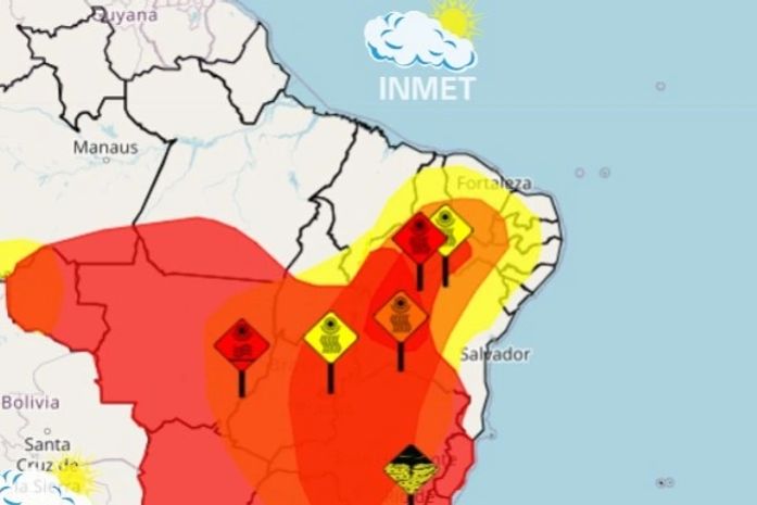 Inmet emite novo alerta amarelo de baixa umidade do ar para 35 municípios de AL