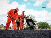 Prefeitura já usou mais de 3 mil toneladas de asfalto para recuperar vias