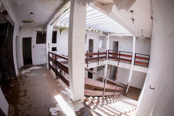 Local que será reformado para a construção da cidade