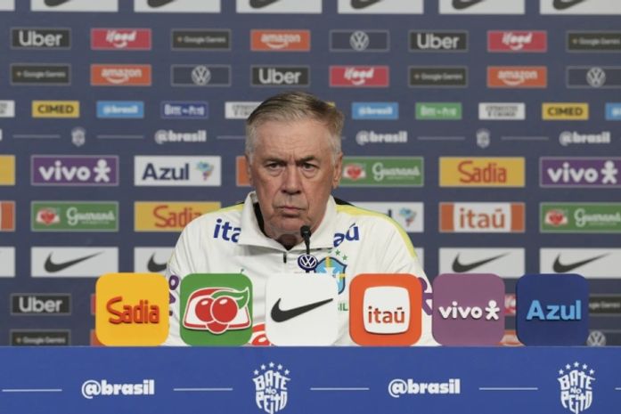 Ancelotti confirma mudanças no Brasil para enfrentar o Egito