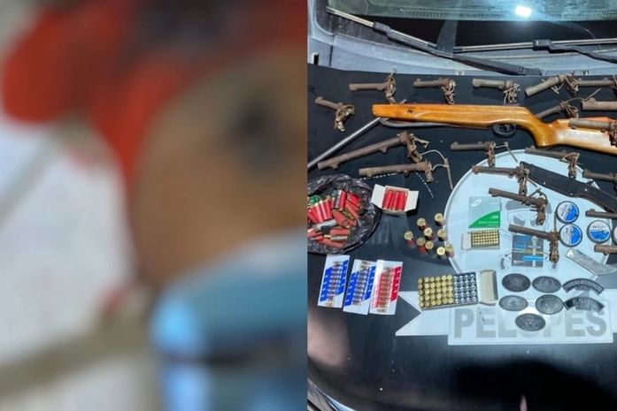 Trabalhador é morto a tiros em obra de escola de AL; suspeito foge e polícia encontra arsenal