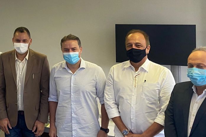 Deputado Galba Novaes participa de assinatura da ordem de serviço do programa Minha Cidade Linda para os municípios de Campestre e Colônia Leopoldina