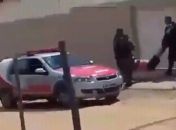 Vídeo: Idoso mata a esposa e fica ferido após troca de tiros com a PM