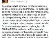 Servidora desabafa após ação de Rui Palmeira