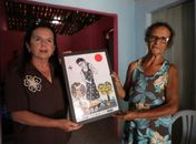 Deputada Fátima Canuto visita Dona Lela após apresentar projeto que reconhece doce de jaca como patrimônio de Alagoas