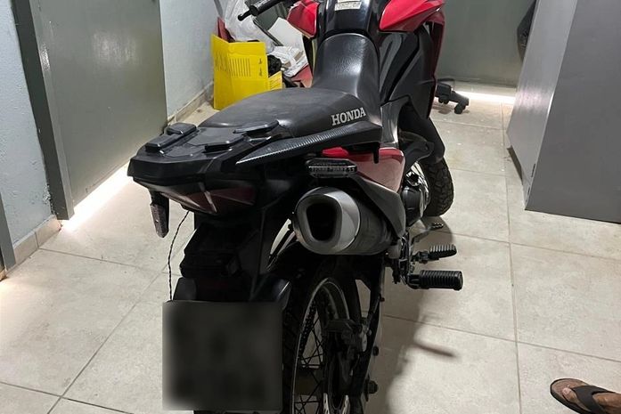 Moto roubada após golpista fazer 'test drive' é recuperada pela polícia em Paripueira