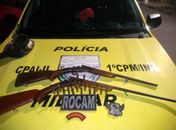 Armas de fogo são apreendidas em Anadia e Palmeira dos Índios