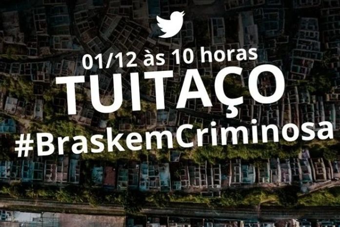 Vítimas do afundamento de solo organizam protesto nas redes sociais em denúncia à Braskem