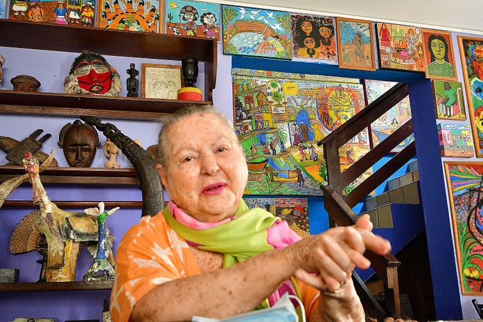 Exposição marca os 90 anos da artista alagoana Tania Pedrosa