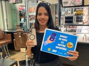 Programa Celular Seguro orienta o público no Maceió Shopping e divulga nova lista para devolução de aparelhos