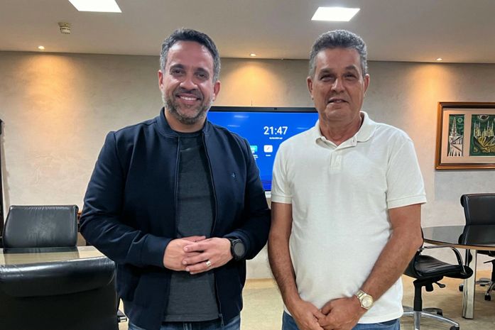 Prefeito Neno Freitas se reúne com governador e faz apelo para reconstrução de ponte destruída pela enchente