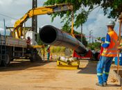 Novo sistema de drenagem reforça ações de estabilização da Encosta do Mutange

