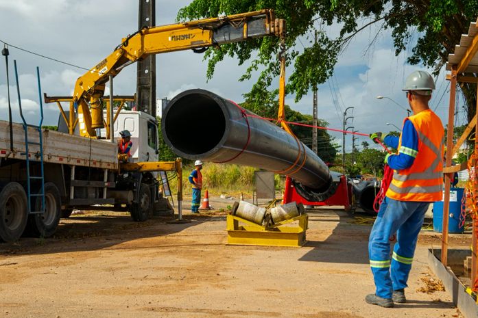 Novo sistema de drenagem reforça ações de estabilização da Encosta do Mutange